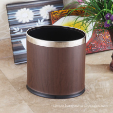 Stainless Steel Open Top Dustbin for Home (KA-10LA)